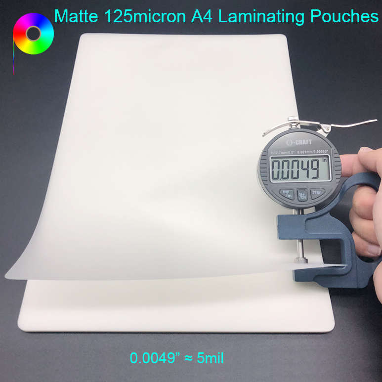 A4 Paper Size Matte Pet Lamination Protective Pouch Film - China Laminating  Pouch Film, Laminating Pouches