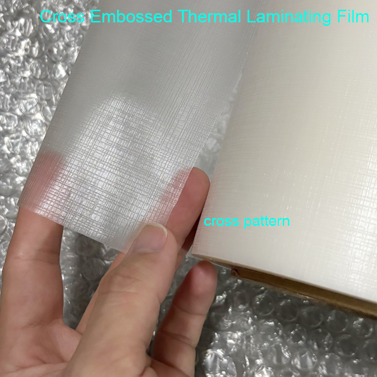 An Embossed Thermal Laminating Film Project For A Partner In Hungary