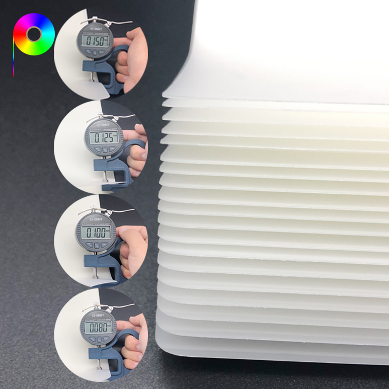 Matte Finish Various Thicknesses and Sizes Polyester Hot Laminating Pouches Film Sheet