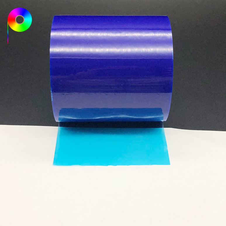 10/20/40/60/80/120~600 g/25mm Various Adhesions 48micron PE Protective Film Blue