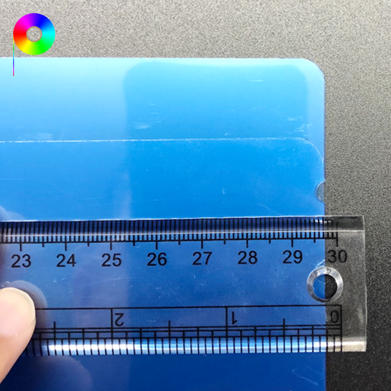 Single Side Printable A4 210mm*297mm 182micron Blue Base PET Medical Film for Laser Printer