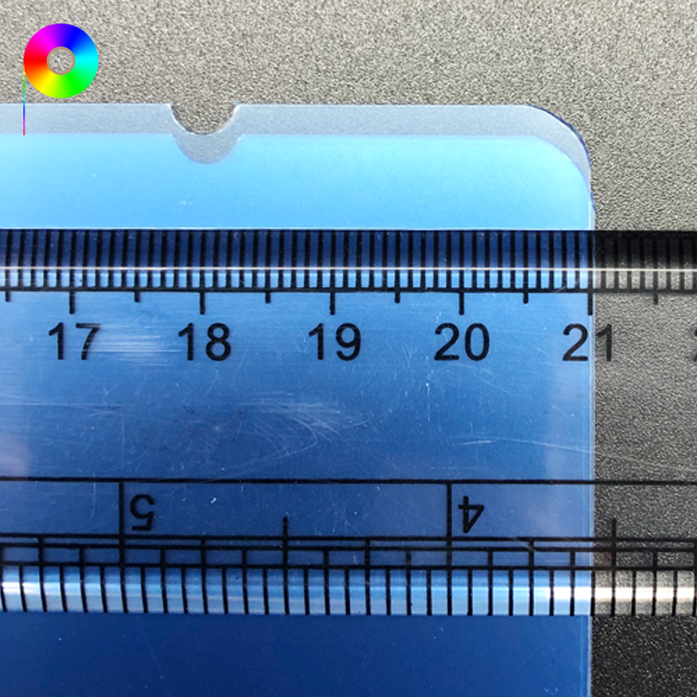 Single Side Printable A4 210mm*297mm 182micron Blue Base PET Medical Film for Laser Printer