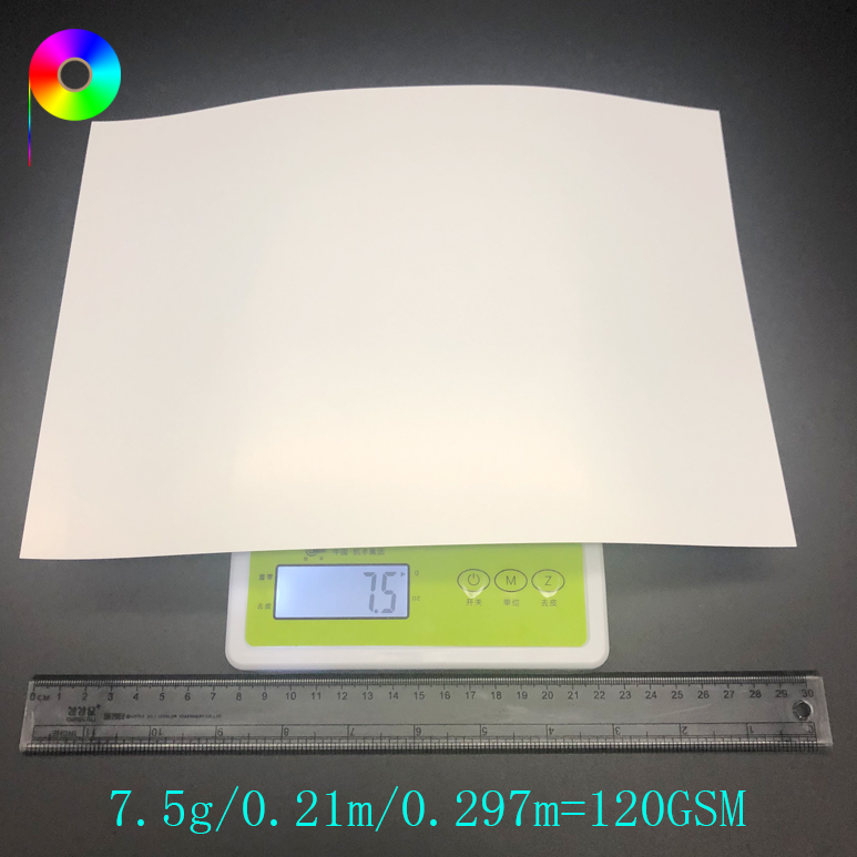 160 micron 120 g/m² Ordinary Single-sided Coated Synthetic Paper for Backlit Applications