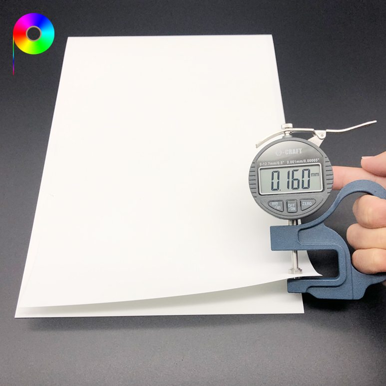 160 micron 120 g/m² Ordinary Single-sided Coated Synthetic Paper for Backlit Applications