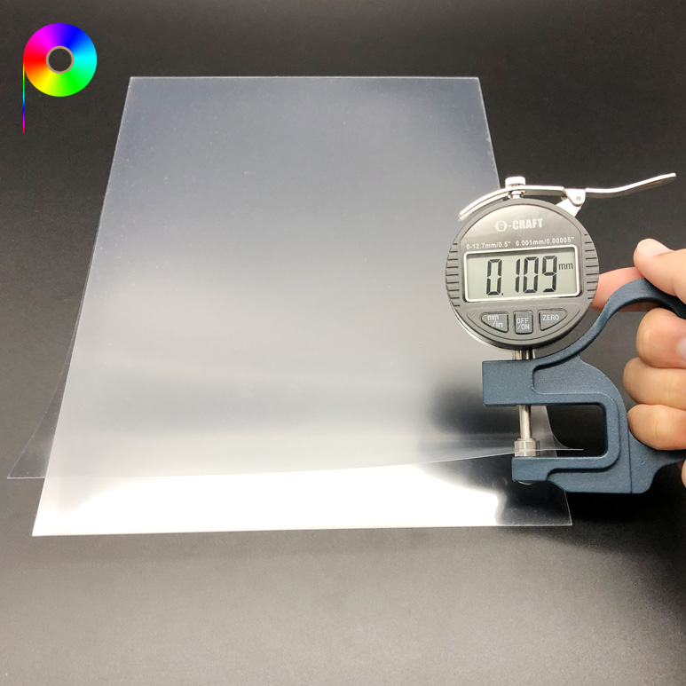 109μm transparency film 109μm A4 Size Single Side Printable Thin Frosted Transparency Film for Overhead Projector