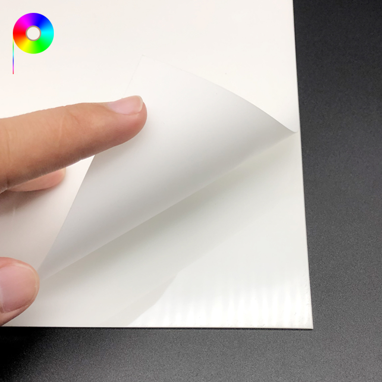 solvent grade backlit printing film 130micron Outdoor Displaying and Advertising Eco-solvent Front Printing Backlit Film