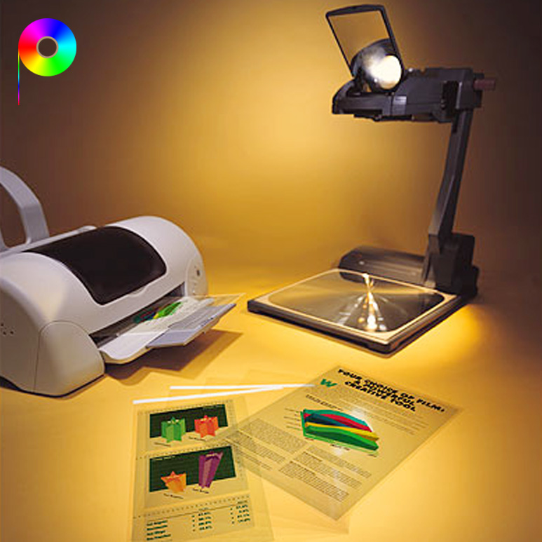 OHP Transparency film sheet for projection
