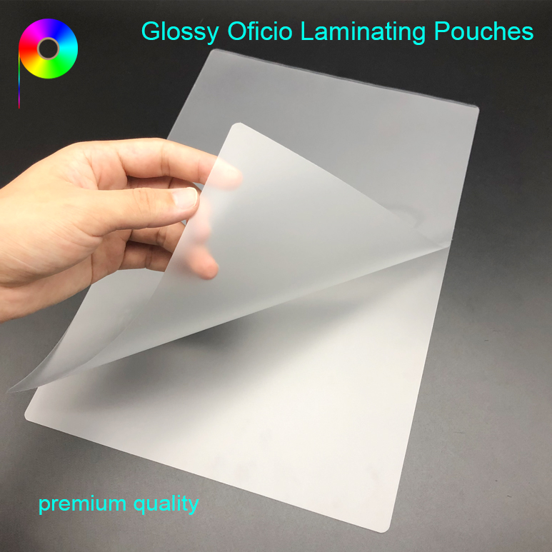 125mic 230mm x 340mm Oficio Size Gloss Laminating Pouches / Sheets, Pack of 100 Pieces