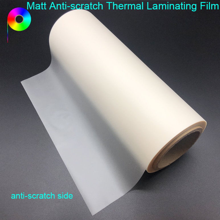 Scratch Resistant Anti-scratch BOPP Thermal Lamination Film Roll with Glossy and Matte Appearance