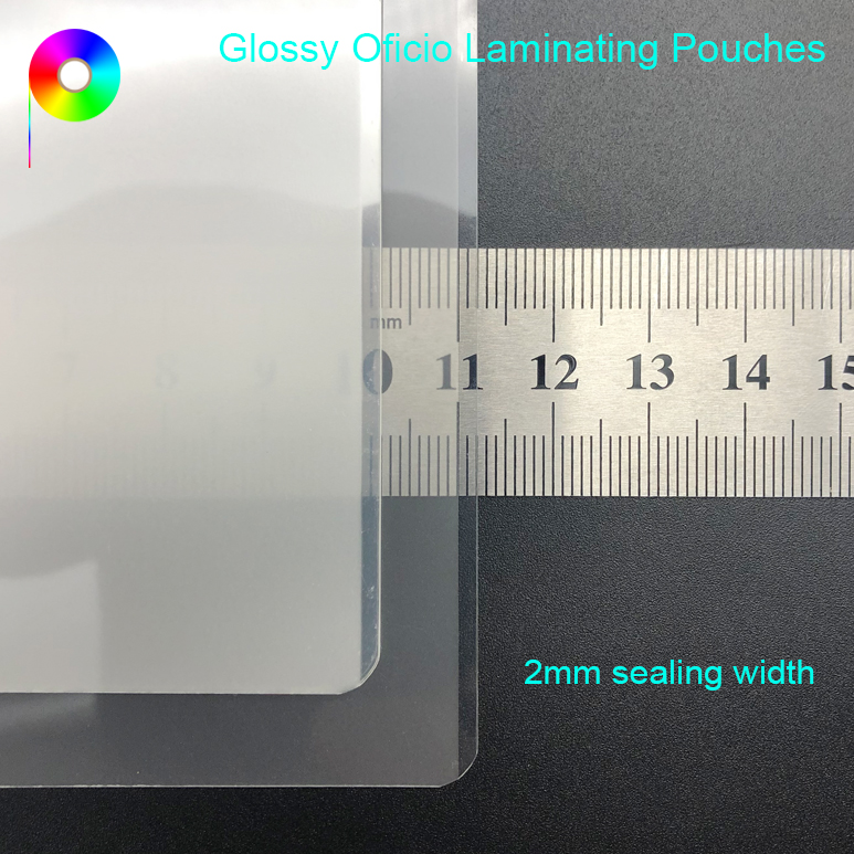125mic 230mm x 340mm Oficio Size Gloss Laminating Pouches / Sheets, Pack of 100 Pieces