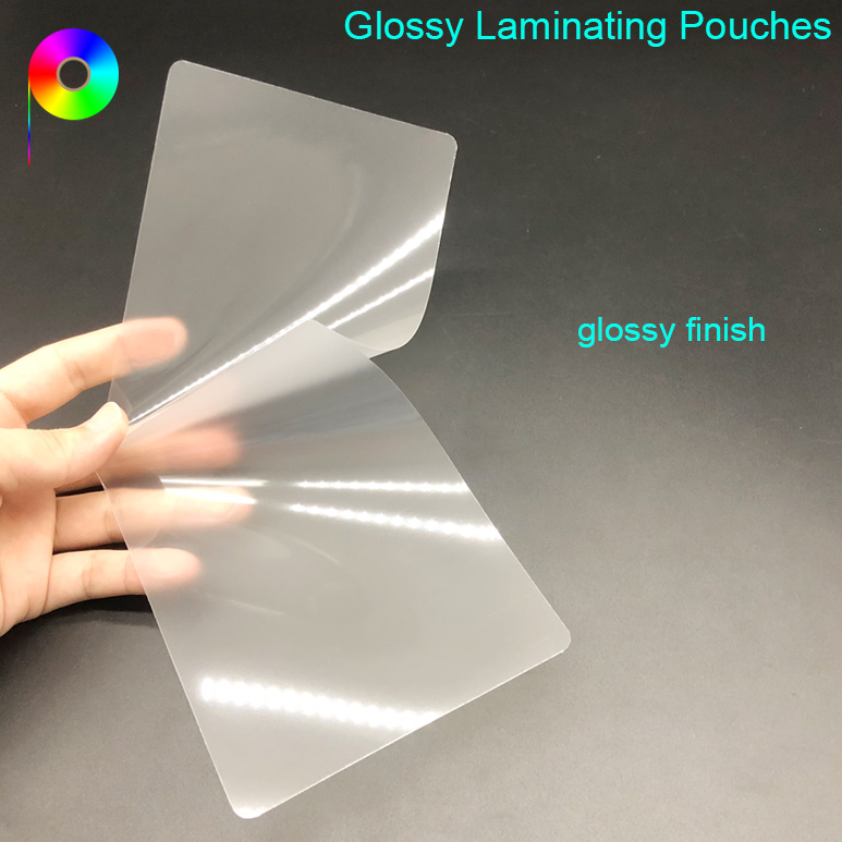 215micron 106mm*148mm Custom Size Transparent Glossy Lamination Pouches