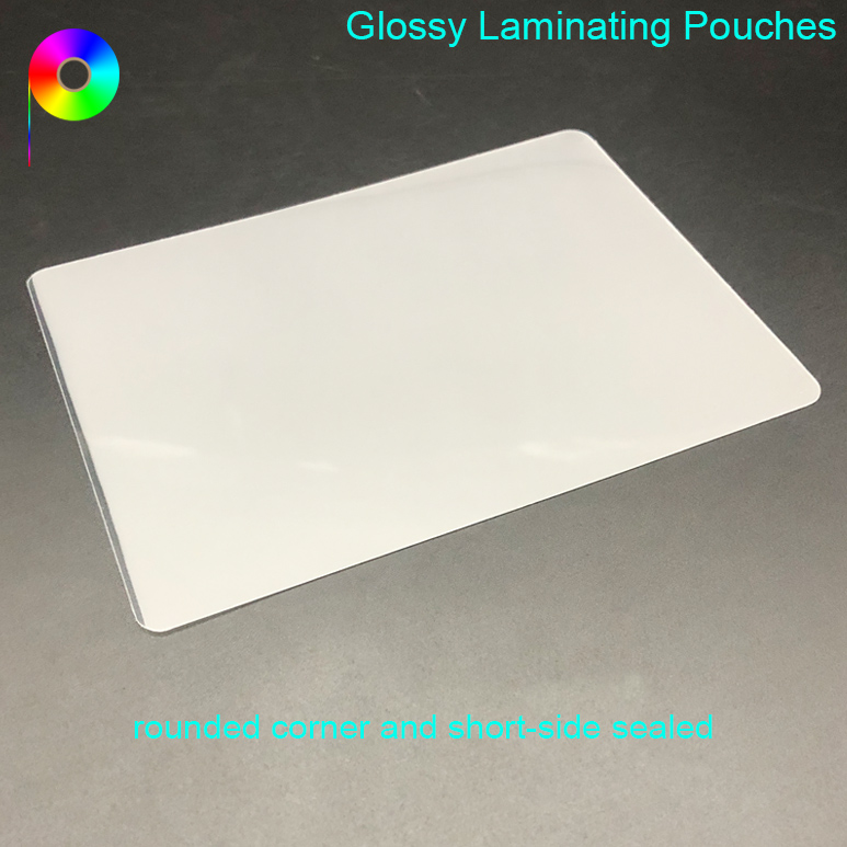 215micron 106mm*148mm Custom Size Transparent Glossy Lamination Pouches