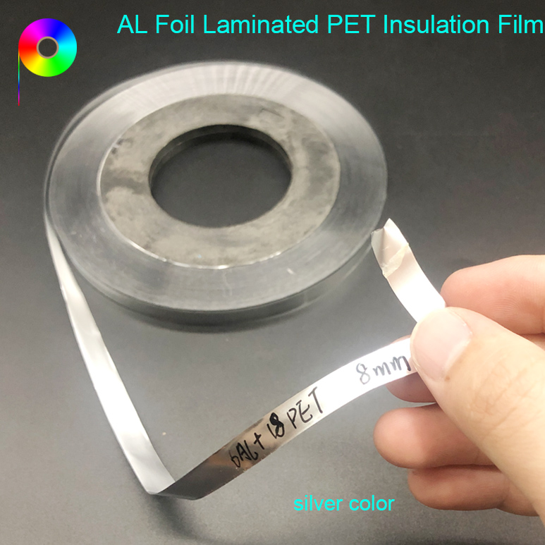 6AL+18PET Aluminum Foil Mylar Insulation Film for Communication Cable
