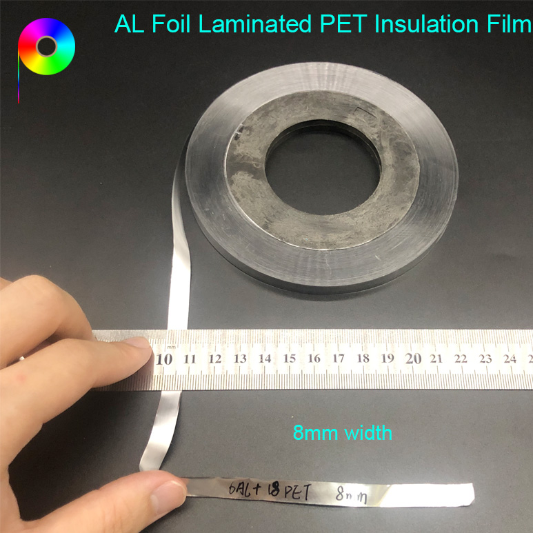 6AL+18PET Aluminum Foil Mylar Insulation Film for Communication Cable