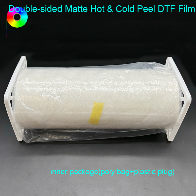13inch Double-Sided Matte Hot & Cold Peel DTF Film For Textile Product