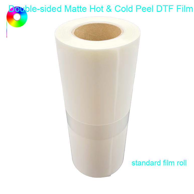 13inch Double-Sided Matte Hot & Cold Peel DTF Film For Textile Product