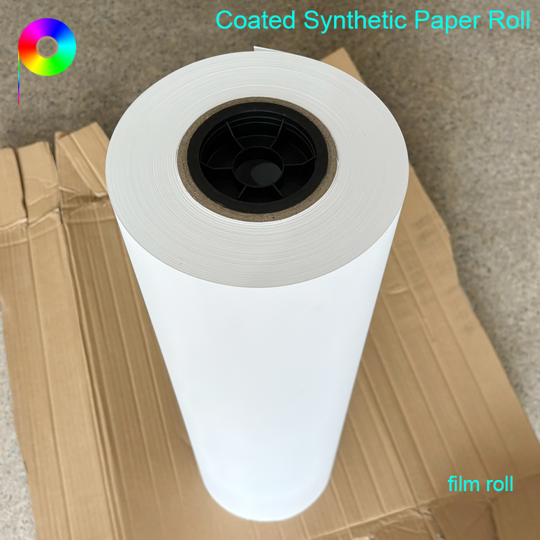 5mil Hot Fuser Stable Synthetic Paper Roll For Large Format Laser Machine