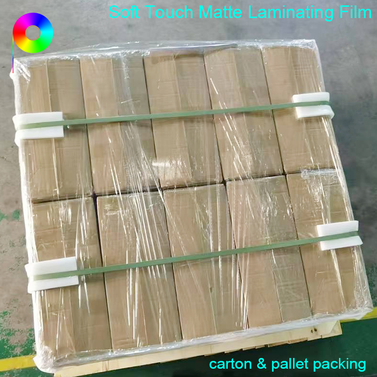 1" Paper Core Soft Touch Matte Laminating Film For Xerox Digital Prints