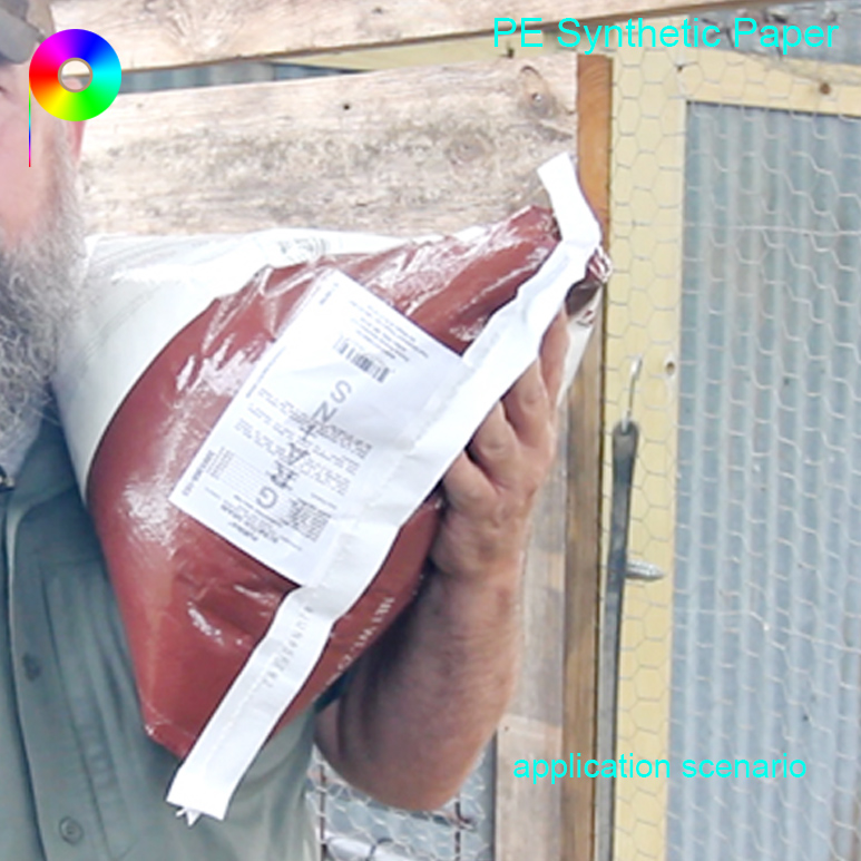 pe synthetic paper application scenario 140μm 130GSM High Tear Resistant Both Sides Matte White Uncoated PE Synthetic Paper