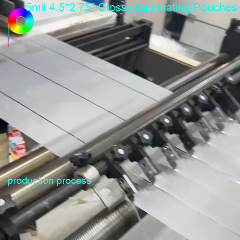 5mil 2-3/4"X4-1/2" Long Side Sealed Glossy Laminating Pouches For Prayer Cards